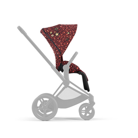 Cybex e-Priam 4.0 Wózek Głęboko-Spacerowy Rosenrot Red by Alec Voelkel