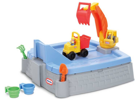 Little Tikes Piaskownica z Przykryciem Wielki Plac Budowy