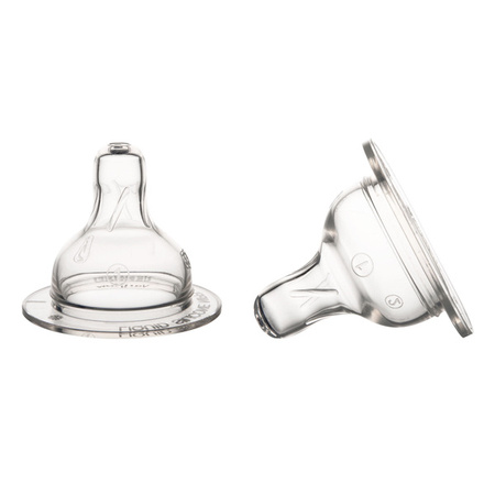 Canpol Babies EasyStat Smoczek do butelek szerokootworowych 21/724