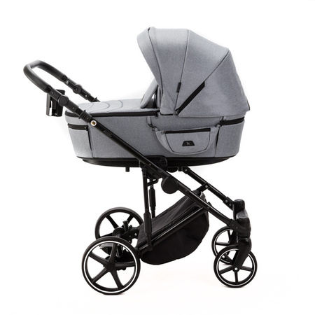 Adamex Zico New Wózek Głęboko-Spacerowy 2w1 Szary TK-60