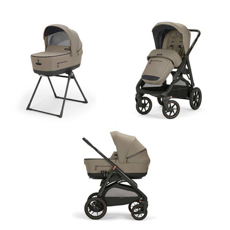 Inglesina Aptica XT Duo Siedzisko + Gondola + Stojak Na Gondolę Tuareg Beige 2023