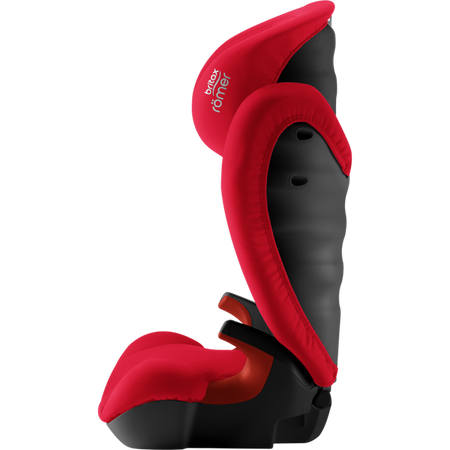 Britax Romer Kid II Fotelik Samochodowy 15-36kg Fire Red - Czarna Skorupa
