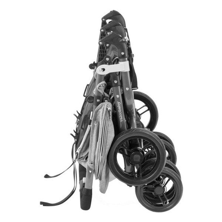 Valco Snap Duo Tailor Made Wózek Spacerowy Bliźniaczy Grey Marle