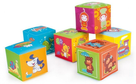 Canpol Kostka Edukacyjna Miękka 6 szt.