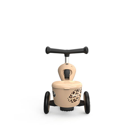 Scootandride Highwaykick 1 Lifestyle 2w1 Jeżdzik i Hulajnoga Trójkołowa z Zamykanym Schowkiem 1-5 lat Leopard