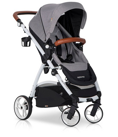 Easy Go Optimo Wózek Spacerowy Grey Fox