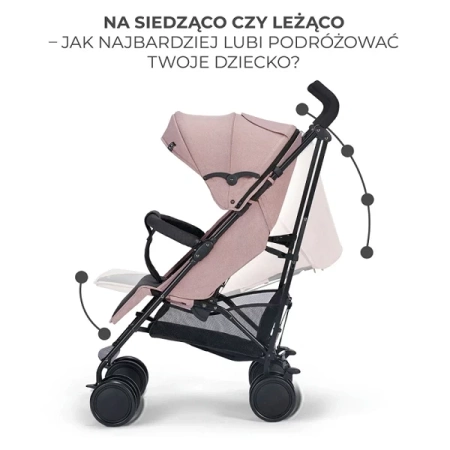 Kinderkraft Siesta Wózek Spacerowy Pink
