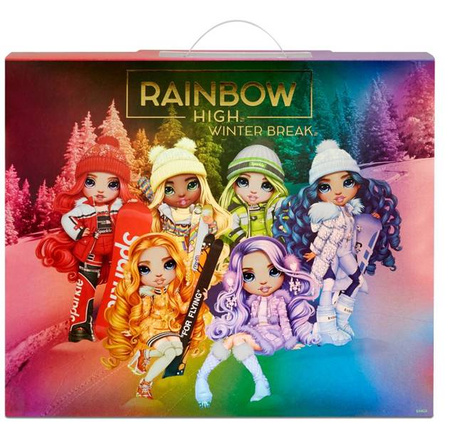 Rainbow High Fashion Winter Break Lalka Przerwa Zimowa Violet Willow
