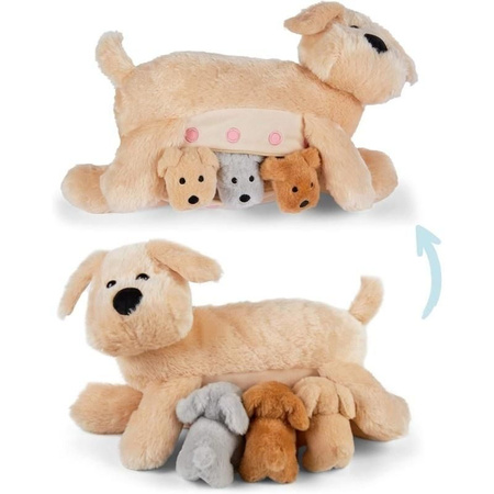 Mamanimals Pluszak Piesek Mama z Małymi