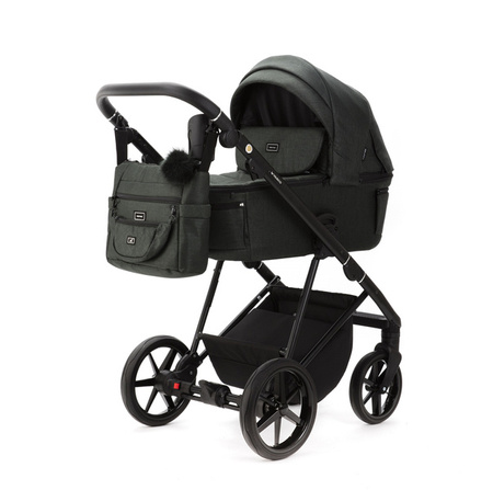 Adamex Vasco Wózek Głęboko-Spacerowy Ciemnozielony TK-105