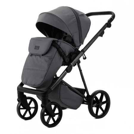 Adamex Delta Natura 4 Wózek Głęboko-Spacerowy Stone