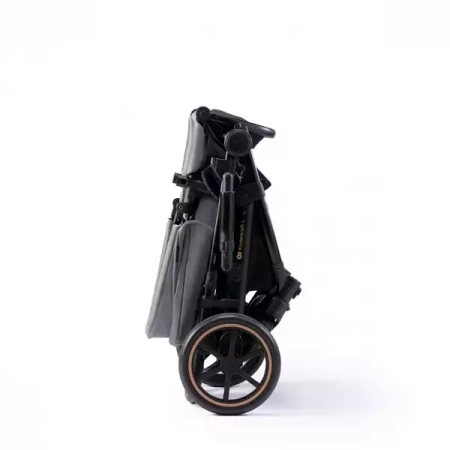 Kinderkraft Prime 2 Wózek Głęboko-Spacerowy + Fotelik Zestaw 3w1 Shadow Grey