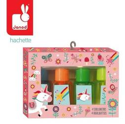 Janod 3S Sticker Oh The Animals! Zestaw Zakreślaczy 4szt. 7+ Jednorożec