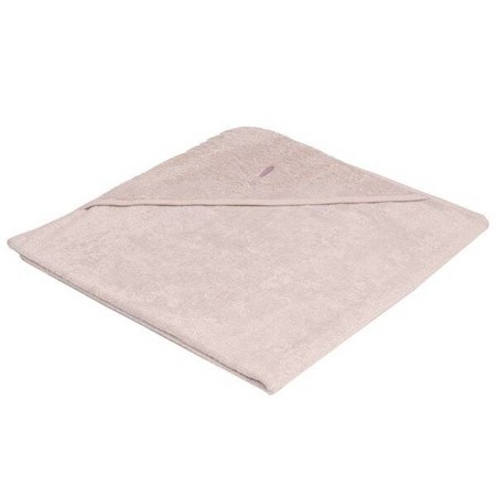 Piapimo TowelPower Ręcznik z Kapturem Bambusowo-Bawełniany 90x90cm z Haftem Różowy