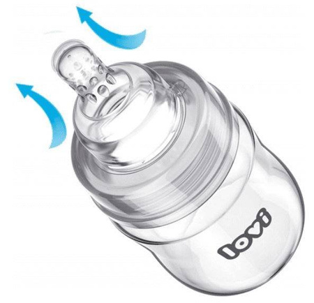 Lovi Diamond Glass Butelka Szklana 250ml Botanic 74/204 Shower Boy