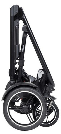 Phil&Teds Voyager Wózek Głęboko-Spacerowy + Fotelik Alpha 0-13kg Zestaw 3w1 Różowy