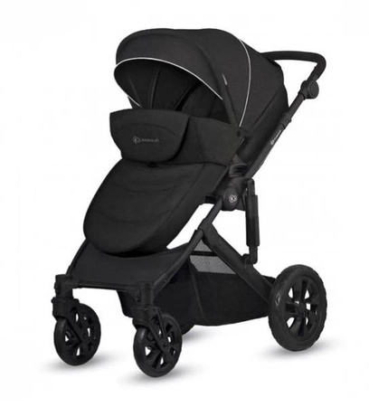 Kinderkraft Prime Lite Wózek Głęboko-Spacerowy 2w1 Deep Black