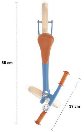 Kinderkraft Fly Plus Rowerek Biegowy Saphire Blue