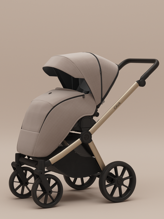 Riko Cava Wózek Głęboko-Spacerowy 01 Dust