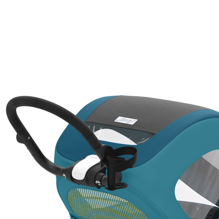 Cybex Zeno Bike Przyczepka Rowerowa Mid Turquoise