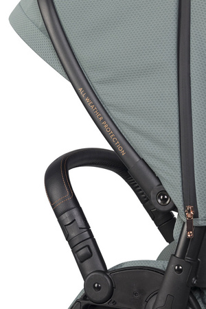 Cavoe Avec 2024 Wózek Głęboko-Spacerowy Bliźniaczy 2w1 Boho Green