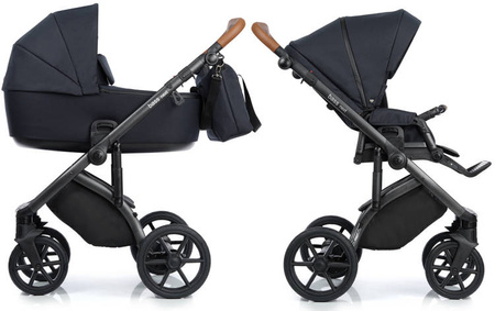 Roan Bass Next Wózek Głęboko-Spacerowy 2w1 Moonless Mood