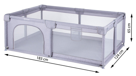 Kidwell Fanko Kojec 120x180 Gray