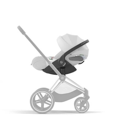 Cybex Cloud T I-Size Plus Fotelik Samochodowy 0-13kg + Tapicerka Letnia Plus Platinum White