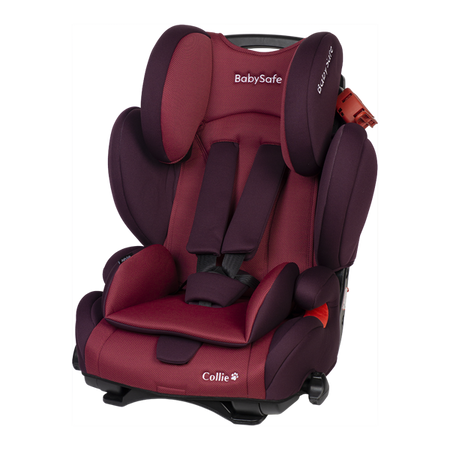 BabySafe Collie Fotelik Samochodowy 9-36kg Różowo-Fioletowy