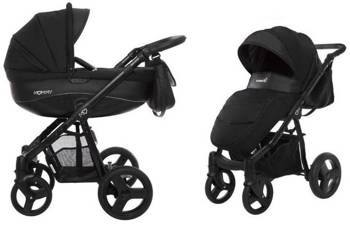 Babyactive Mommy Classic Wózek Głęboko-Spacerowy 2w1 05 Black Magic