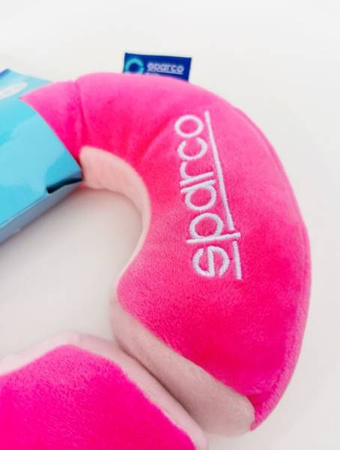 Sparco Poduszka Podróżna Kołnież Do Auta Różowy