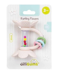 GiliGums Grzechotka Kwiatki Pastelowe
