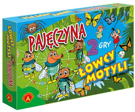 Pajęczyna Łowcy Motyli Gra Planszowa