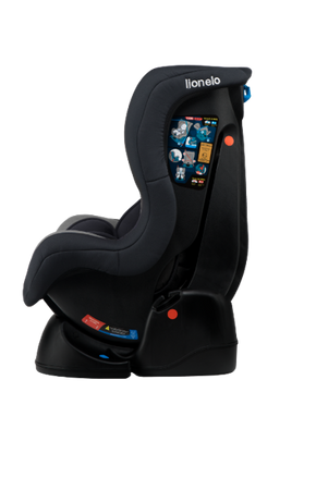 Lionelo Liam Fotelik Samochodowy 0-18kg RWF Cozy Grey