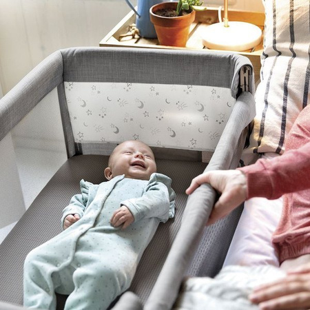 Joie Roomie Glide Łóżeczko Dostawne Foggy Gray