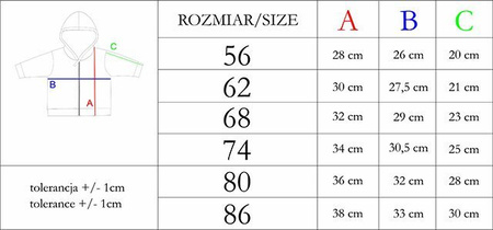 NICOL Kurtka dwustronna niemowlęca dla chłopca niebieska Nicol R.80