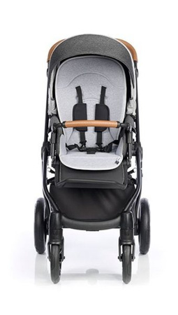 Roan Esso Wózek Głęboko-Spacerowy 2w1 Grey Dots