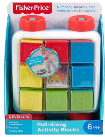 Fisher Price Klocki Aktywizujące Do Ciągnięcia GJW10