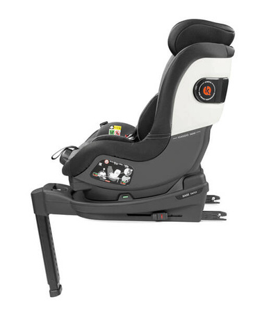 PegPerego Viaggio Twist I-Size Fotelik Samochodowy 0-18kg Crystal Black