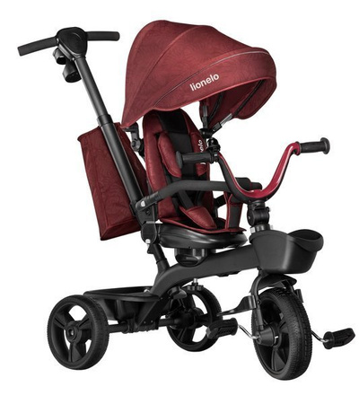 Lionelo Kori Rowerek Trójkołowy 2w1 Red Burgundy
