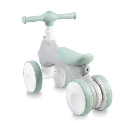 MoMi Tobis Jeździk z Bańkami Światłem i Dżwiekiem Szary