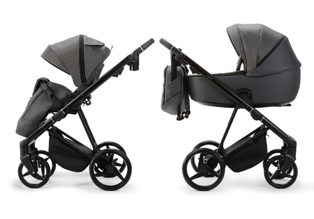 Adamex Blanc Wózek Głęboko-Spacerowy 2w1 PS 58 Lux