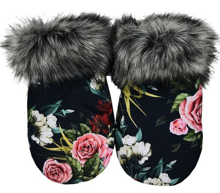 Eko Rękawiczki Do Wózka MF-04 Róże