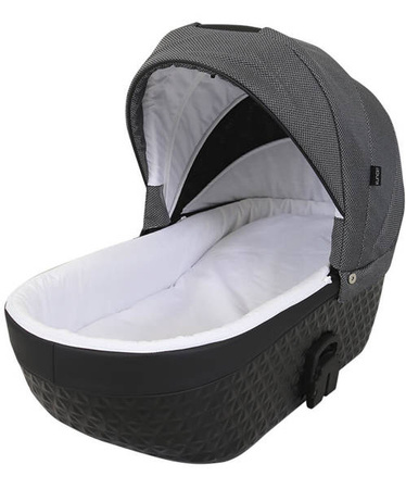 Kunert Tiaro Premium Wózek Głęboko-Spacerowy 2w1 Brąz + Krem Grafitowa Rama Koła Żelowe