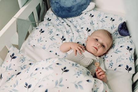 Yoonco Pościel Bawełniana 135x100 Berry