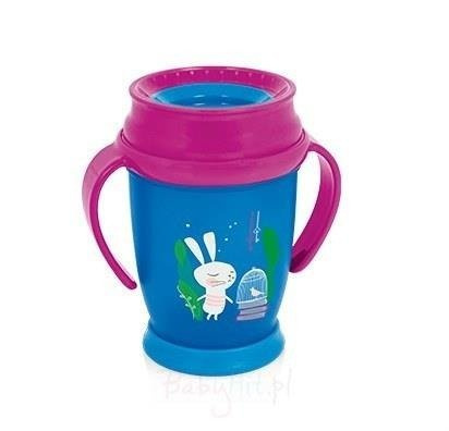 Lovi Kubek 360' Mini 210ml Follow The Rabbit 1/524new Różowy