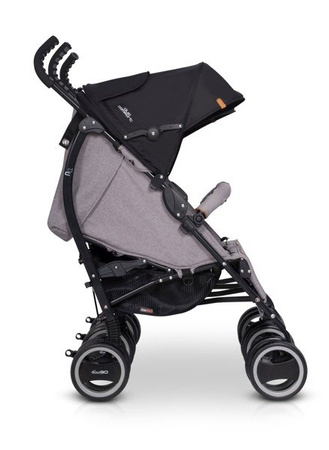 Easy Go Duo Comfort Wózek Spacerowy Bliźniaczy Denim 03