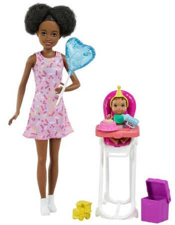 Barbie Skipper Opiekunka Zestaw + Lalka GRP41
