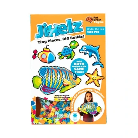 Fat Brain Toy Jixelz Puzzelki Pixelki Pod Wodą