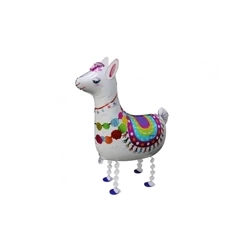 Balon Foliowy 67cm Lama Biały